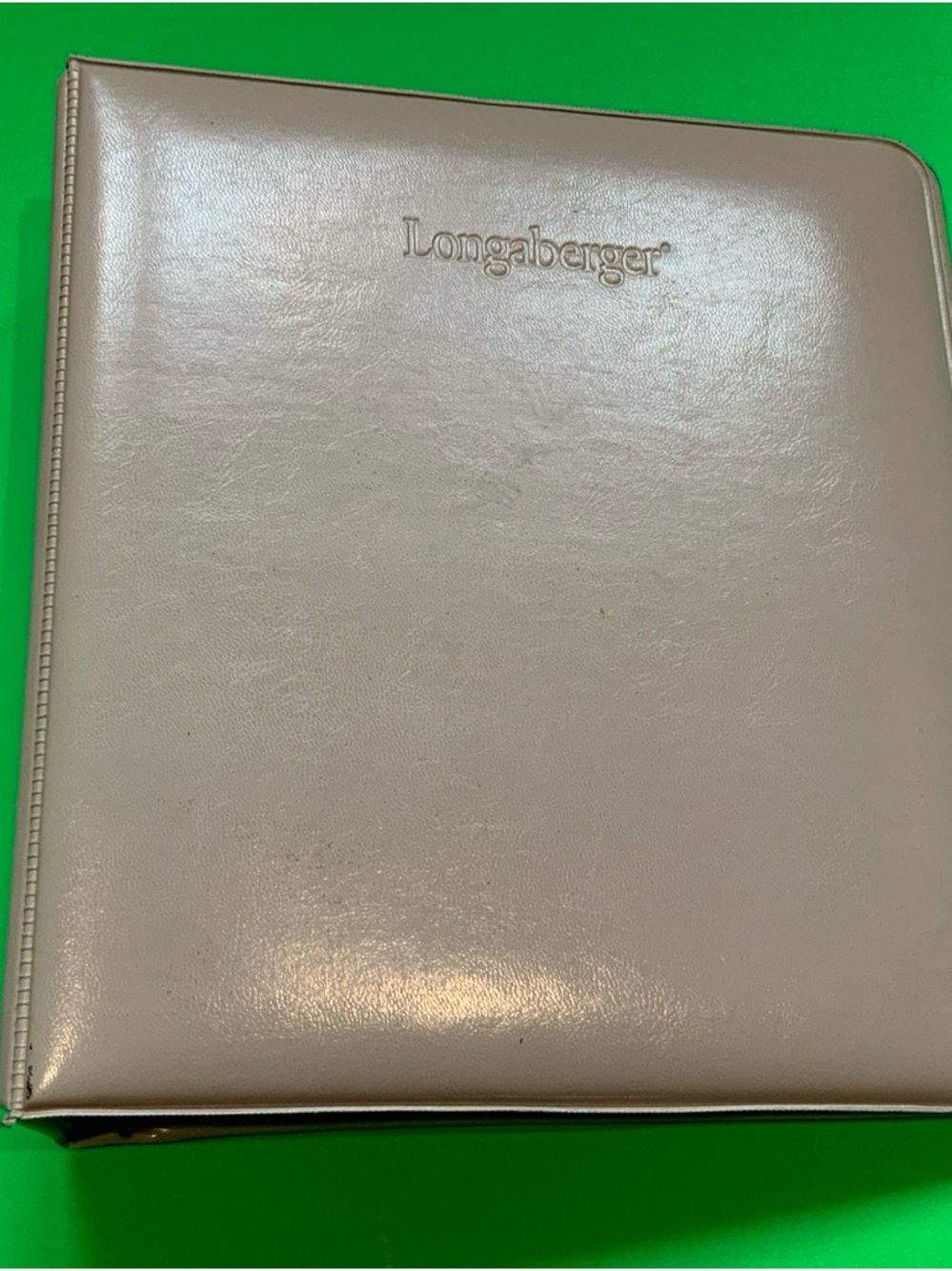 Longaberger Consultant Planner 7 Ring Binder Product Info Organizer